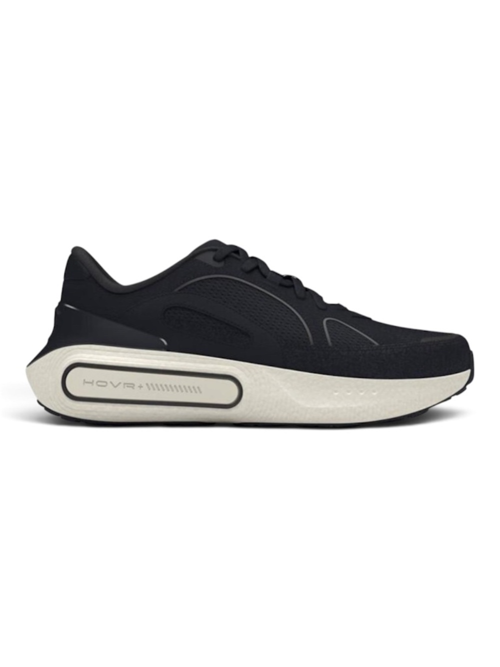 Size 6.5-UNDER ARMOUR U PHANTOM 4 LUXE UNISEX'S SHOES/Black- White/ M 6.5- W 8